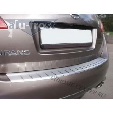 Накладка на задний бампер Nissan Murano (2008-) бренд – Alu-Frost (Польша) главное фото