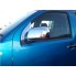 Накладки на ветровичок (нерж. саталь) Nissan Navara D40 Pathfinder бренд – Omtec (Omsaline) дополнительное фото – 2