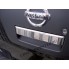 Накладка на ручку двери багажника (нерж. сталь) Nissan Navara D40