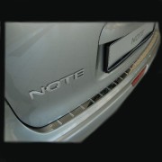 Накладка на задний бампер Nissan Note (2005-2013)