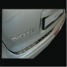 Накладка на задний бампер Nissan Note (2005-2013)