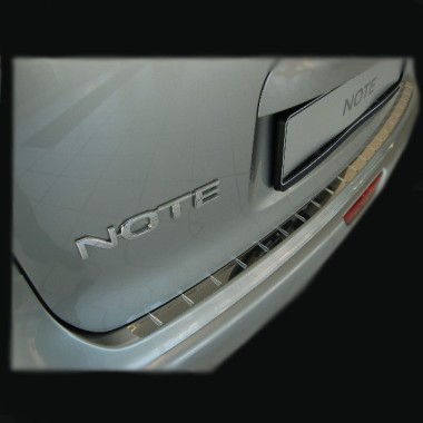 Накладка на задний бампер Nissan Note (2005-2013) бренд – Alu-Frost (Польша) главное фото