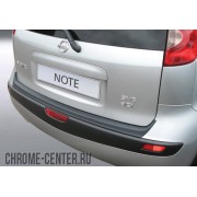 Накладка на задний бампер полиуретановая Nissan Note (2006-2013)