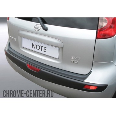 Накладка на задний бампер полиуретановая Nissan Note (2006-2013) бренд – RGM главное фото