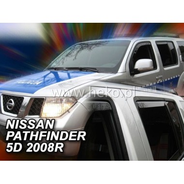 Дефлекторы боковых окон Team Heko для Nissan Pathfinder R51 (2005-2012) бренд – Team HEKO главное фото