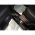 Накладки на пороги Nissan X-Trail (2014-) бренд – Croni дополнительное фото – 4