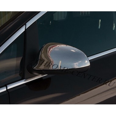 Накладки на зеркала (нерж.сталь) Opel Insignia (2008-) бренд – Omtec (Omsaline) главное фото
