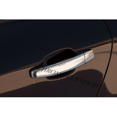 Накладки на дверные ручки (нерж. сталь) Opel Insignia (2008-) бренд – Omtec (Omsaline) главное фото