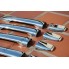Накладки на дверные ручки (нерж.сталь) Peugeot 4007 Citroen С-Crosser бренд – Omtec (Omsaline) дополнительное фото – 1