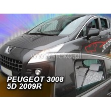 Дефлекторы боковых окон Team Heko для Peugeot 3008 I (2009-2016)