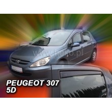 Дефлекторы боковых окон Team Heko для Peugeot 307 (2001-)