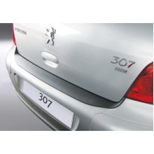 Накладка на задний бампер Peugeot 307 3/5D (2001-2007)