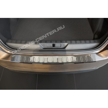 Накладка на задний бампер Peugeot 308 HB (2013-) бренд – Avisa главное фото