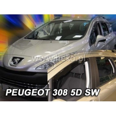 Дефлекторы боковых окон Team Heko для Peugeot 308 I Kombi (2008-2013) бренд – Team HEKO главное фото