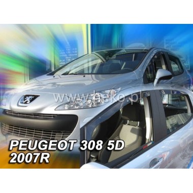 Дефлекторы боковых окон Team Heko для Peugeot 308 I (2008-2013) бренд – Team HEKO главное фото