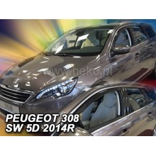 Дефлекторы боковых окон Team Heko для Peugeot 308 II Kombi (2013-)