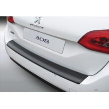 Накладка на задний бампер Peugeot 308 SW/Combi (2014-)