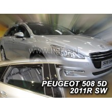 Дефлекторы боковых окон Team Heko для Peugeot 508 (2011-2018)