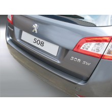 Накладка на задний бампер (RGM, RBP524) Peugeot 508 SW (2011-2019)