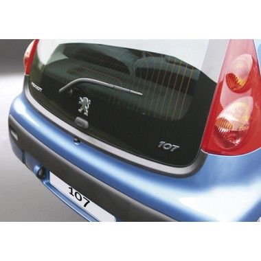 Накладка на задний бампер Peugeot 107 3/5 D (2005-2014) бренд –  главное фото