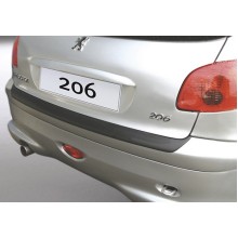 Накладка на задний бампер Peugeot 206/206 CC 