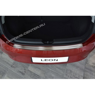 Накладка на задний бампер SEAT LEON III 5D (2013-) бренд – Avisa главное фото