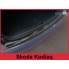 Накладка на задний бампер (черная) Skoda Kodiaq (2016-2021) бренд – Avisa дополнительное фото – 1