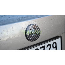 Эмблема на капот/крышку багажника (carbon) Skoda Rapid (2012-)