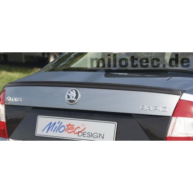 Спойлер крышки багажника Skoda Rapid (2012-) бренд – Milotec главное фото