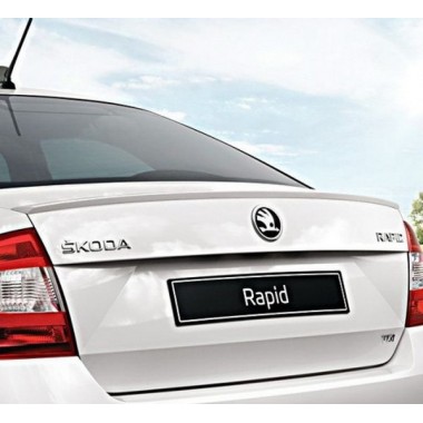 Спойлер крышки багажника Skoda Rapid (2012-) бренд – Skoda Auto (Чехия) главное фото