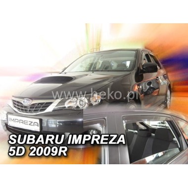Дефлекторы боковых окон Team Heko для Subaru Impreza (2007-2011) бренд – Team HEKO главное фото