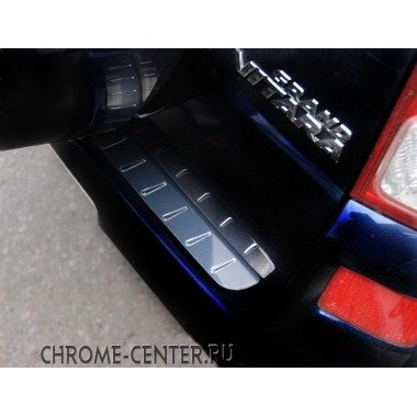 Накладка на задний бампер Suzuki Grand Vitara 3D/5D (2005-) бренд – Alu-Frost (Польша) главное фото