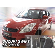 Дефлекторы боковых окон Team Heko для Suzuki Swift III (2010-2017)