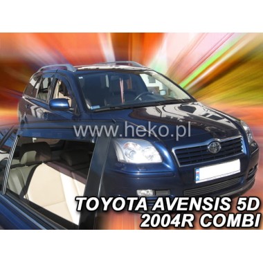 Дефлекторы боковых окон Team Heko для Toyota Avensis T25 5D (2003-2009) бренд – Team HEKO главное фото