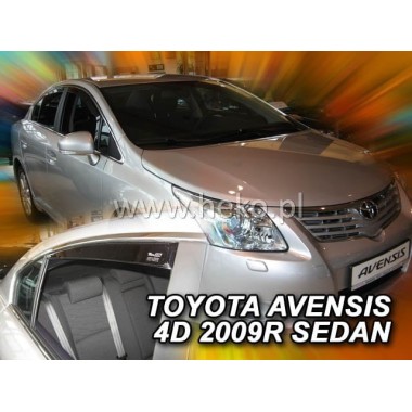 Дефлекторы боковых окон Team Heko для Toyota Avensis T27 Sedan (2009-2019) бренд – Team HEKO главное фото