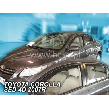 Дефлекторы боковых окон Team Heko для Toyota Corolla E14/15 (2007-2013) бренд – Team HEKO главное фото