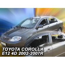 Дефлекторы боковых окон Team Heko для Toyota Corolla E12/13 sedan (2002-2007)