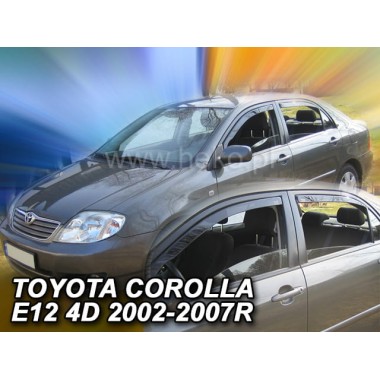 Дефлекторы боковых окон Team Heko для Toyota Corolla E12/13 sedan (2002-2007) бренд – Team HEKO главное фото