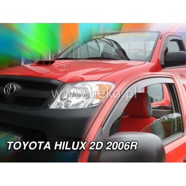 Дефлекторы боковых окон Team Heko для Toyota Hilux VII (2006-2016) бренд – Team HEKO главное фото