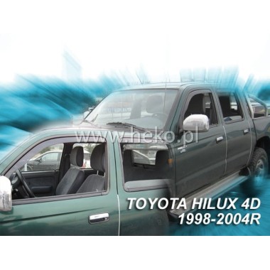 Дефлекторы боковых окон Team Heko для Toyota Hilux VI (1998-2005) бренд – Team HEKO главное фото