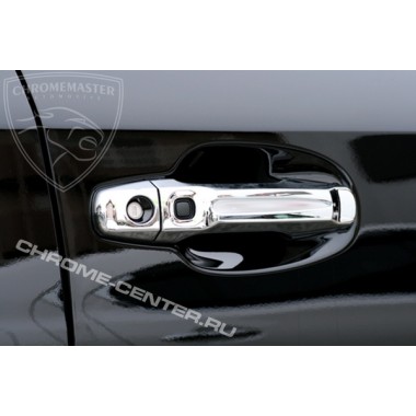 Накладки на дверные ручки (нерж.сталь) Toyota Land Cruiser 200 (2008-) бренд – Omtec (Omsaline) главное фото