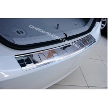 Накладка на задний бампер Toyota Prius 2011-