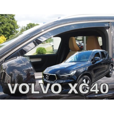 Дефлекторы боковых окон Team Heko (2 шт) для Volvo XC40 (2018-) бренд – Team HEKO главное фото