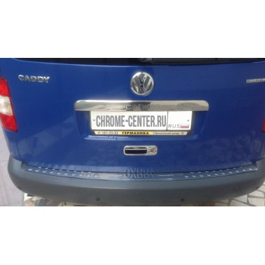 Накладка на крышку багажника, над номерным знаком VW CADDY (2004-2015) бренд – Omtec (Omsaline) главное фото