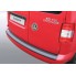 Накладка на задний бампер полиуретан ABS VW CADDY (2004-2015)