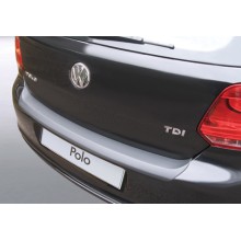 Накладка на задний бампер полиуретановая ABS VW Polo 3D/5D (2009-)