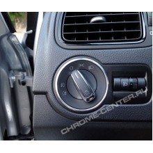 Кольцо на центральный переключатель света VW POLO (2009-)