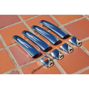 Накладки на дверные ручки (нерж.сталь) VW Sharan (2007-2010) бренд – Omtec (Omsaline) главное фото