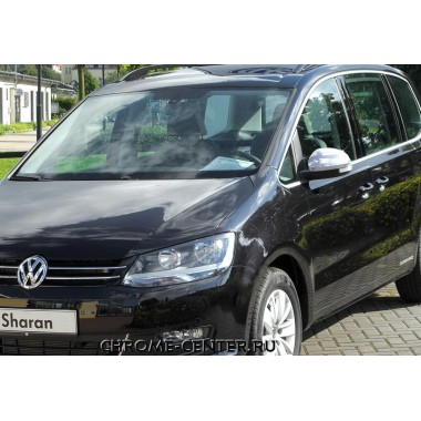 Накладки на зеркала (нерж.сталь) VW Sharan (2010- ) бренд – Omtec (Omsaline) главное фото