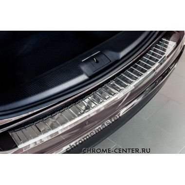 Накладка на задний бампер VW Sharan (2010-) бренд – Croni главное фото